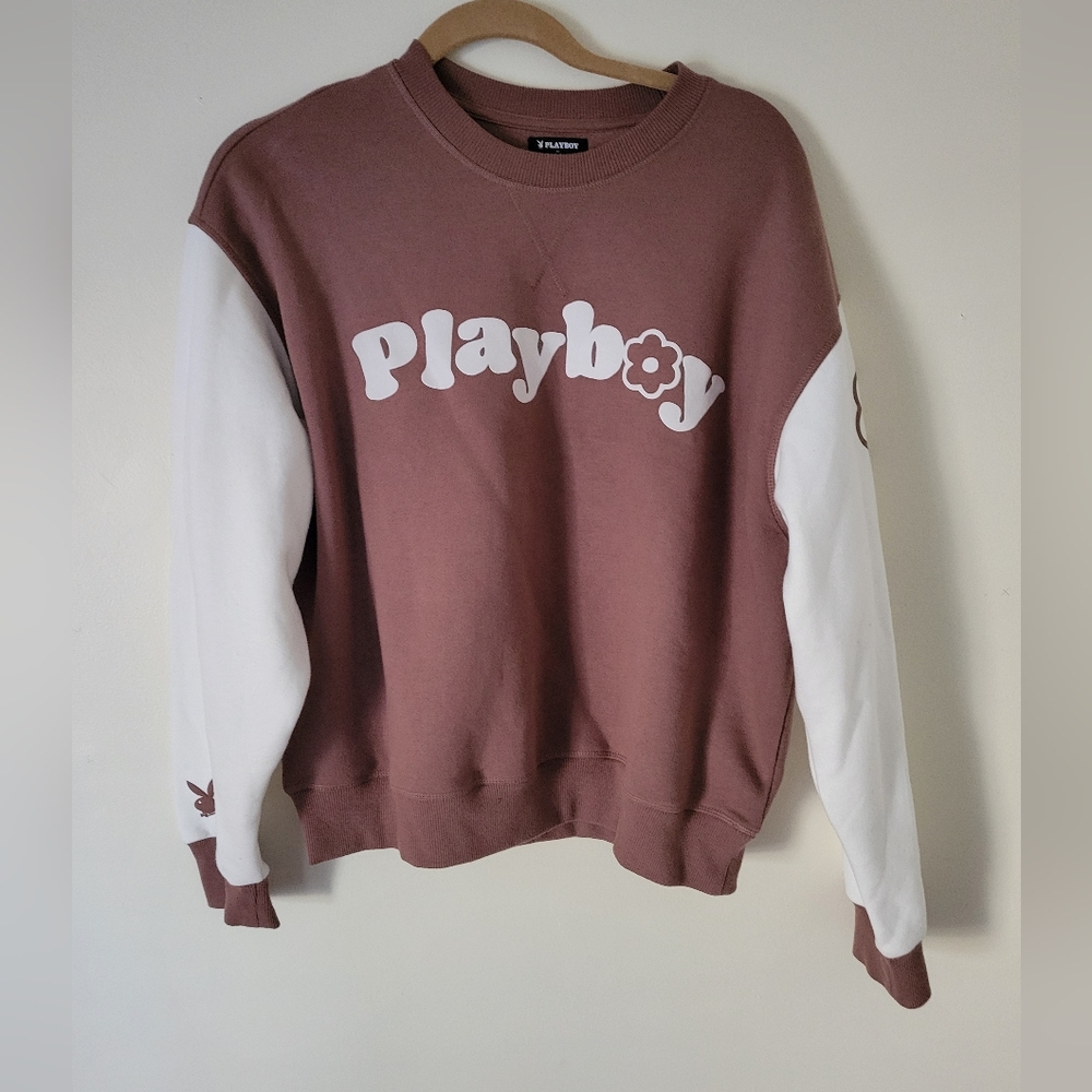 Oversized Playboy Crewneck